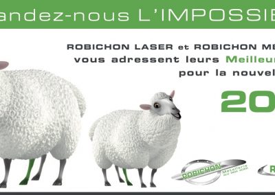 Carte de Vœux Robichon Métallerie