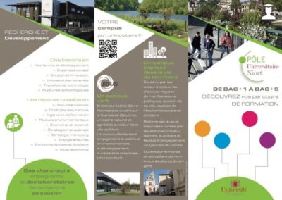Document de communication du Pôle Universitaire de Niort